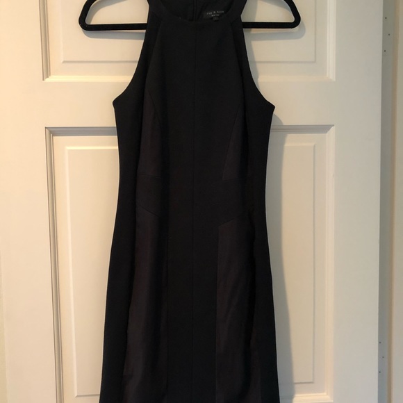 Rag & Bone Black Dress- 6 (would fit 4 or 6) - Picture 4 of 5